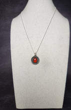 Load image into Gallery viewer, Phish - If I Could with hessonite garnet [pendant only/no chain]
