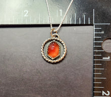 Load image into Gallery viewer, Phish - If I Could with hessonite garnet [pendant only/no chain]
