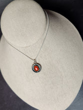 Load image into Gallery viewer, Phish - If I Could with hessonite garnet [pendant only/no chain]
