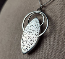 Load image into Gallery viewer, Phish - Dirt with moss agate [Pendant only/no chain]
