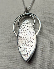 Load image into Gallery viewer, Phish - Dirt with moss agate [Pendant only/no chain]

