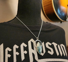 Load image into Gallery viewer, Phish - Dirt with moss agate [Pendant only/no chain]
