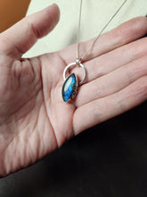 Load image into Gallery viewer, Billy Strings - I Believe in You with labradorite - pendant only/no chain
