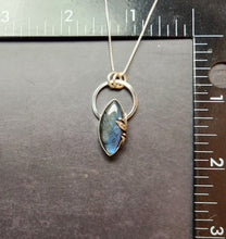 Load image into Gallery viewer, Billy Strings - I Believe in You with labradorite - pendant only/no chain
