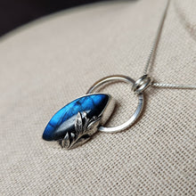 Load image into Gallery viewer, Billy Strings - I Believe in You with labradorite - pendant only/no chain
