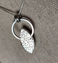 Load image into Gallery viewer, Billy Strings - I Believe in You with labradorite - pendant only/no chain
