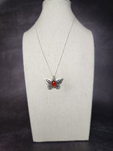 Load image into Gallery viewer, Talking Heads - Naive Melody with hessonite garnet - pendant only/no chain
