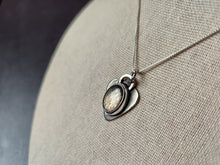 Load image into Gallery viewer, The Velvet Underground - rock &amp; Roll with rainbow lattice sunstone [Pendant only/no chain]
