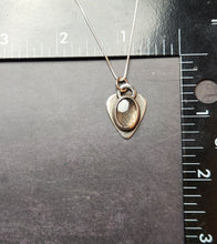 Load image into Gallery viewer, The Velvet Underground - rock &amp; Roll with rainbow lattice sunstone [Pendant only/no chain]
