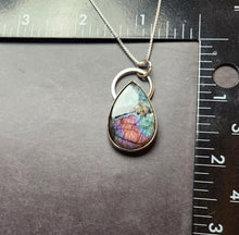 Load image into Gallery viewer, Phish - The Lizards with labradorite pendant only/no chain
