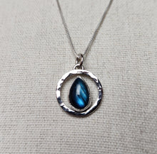 Load image into Gallery viewer, Phish - Bug with labradorite pendant only/no chain
