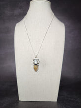 Load image into Gallery viewer, Billy Strings - Gild the Lily with white moonstone and golden rutilated quartz
