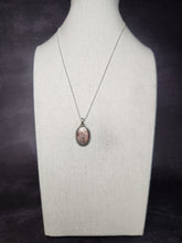 Load image into Gallery viewer, "Don't let the bastards grind you down" with purple haze sunstone
