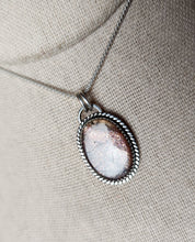Load image into Gallery viewer, "Don't let the bastards grind you down" with purple haze sunstone
