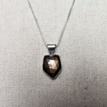 Load image into Gallery viewer, Phish - My Sweet One with rose-cut chocolate sapphire
