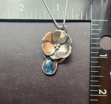 Load image into Gallery viewer, Phish - Waste with rose-cut teal kyanite
