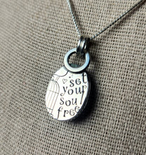 Load image into Gallery viewer, Phish - Set Your Soul Free with rose-cut mint green kyanite

