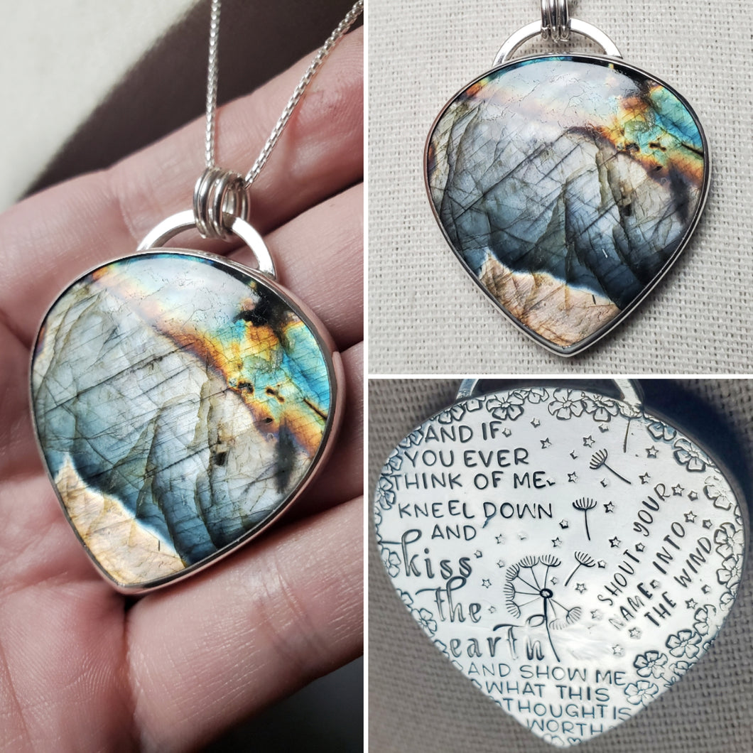 *discounted* Phish - Dirt with labradorite