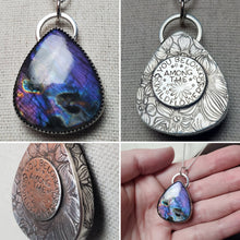 Load image into Gallery viewer, Wildflowers with labradorite
