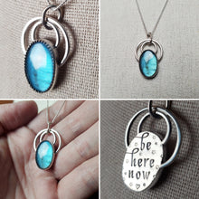 Load image into Gallery viewer, Be Here Now with labradorite
