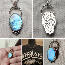 Load image into Gallery viewer, [Pendant only, no chain] Phish - More with rainbow moonstone

