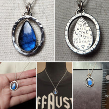 Load image into Gallery viewer, [Pendant only, no chain] GD - Box of Rain with labradorite
