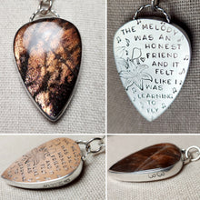 Load image into Gallery viewer, Billy Strings - Gild the Lily with purple haze sunstone
