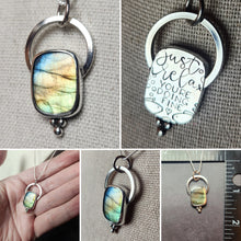 Load image into Gallery viewer, Phish - Strange Design with labradorite
