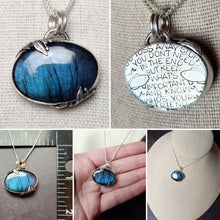 Load image into Gallery viewer, Phish - Theme from the Bottom with labradorite [pendant only]
