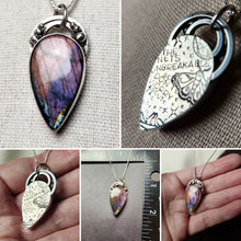 Load image into Gallery viewer, Phish - Mercury with labradorite [pendant only]
