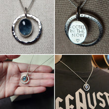 Load image into Gallery viewer, Phish - Everything's Right with kyanite [Pendant only/no chain]
