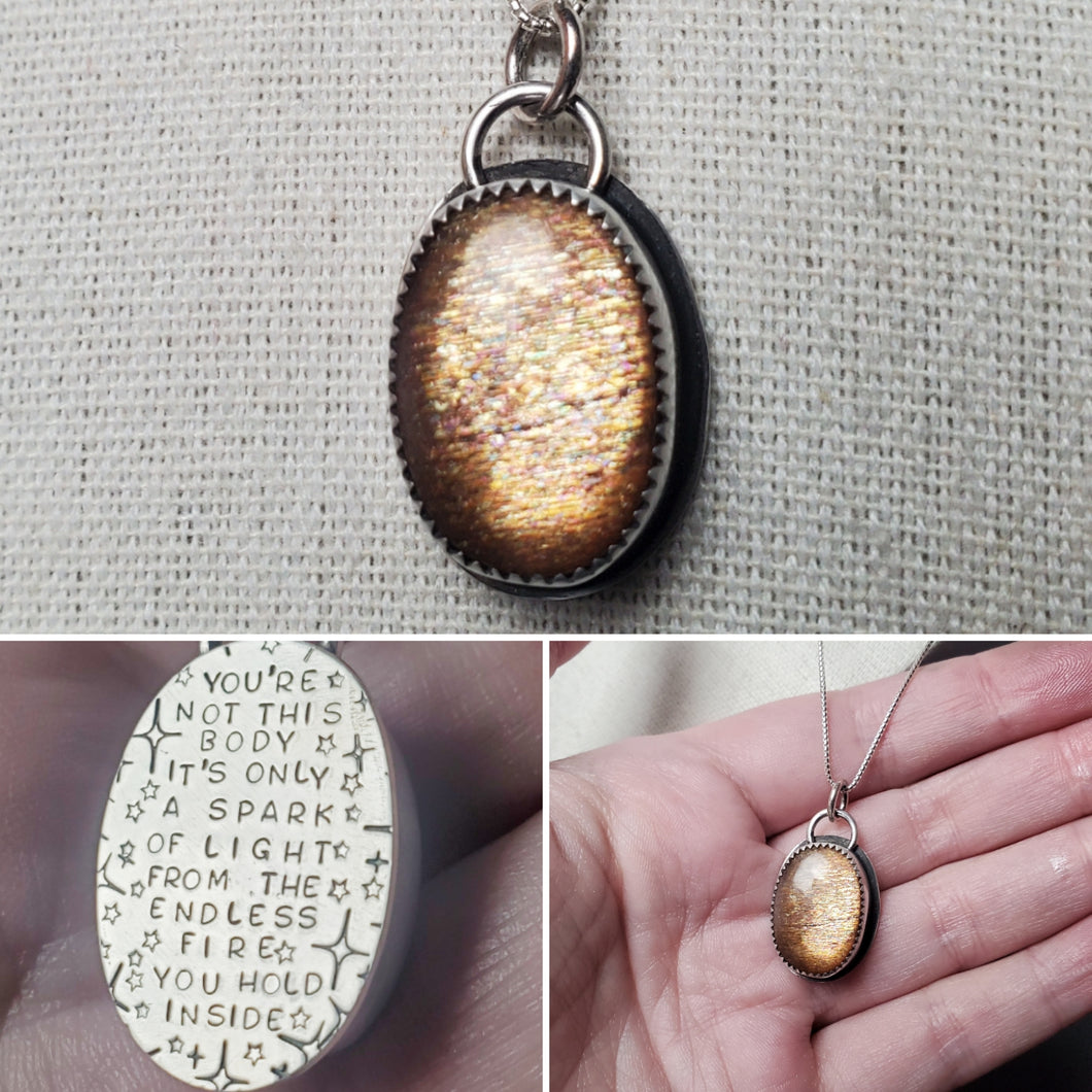 Goose - A Western Sun with meteor shower sunstone