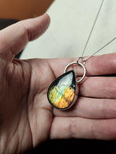 Load image into Gallery viewer, Phish - Pebbles and Marbles with spectrolite / pendant only, no chain
