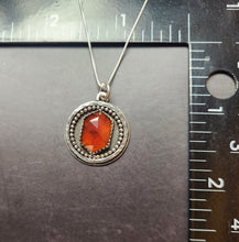 Load image into Gallery viewer, Billy Strings - In the Morning Light with rose-cut hessonite garnet
