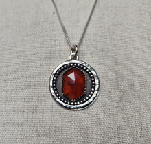 Load image into Gallery viewer, Billy Strings - In the Morning Light with rose-cut hessonite garnet
