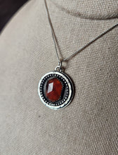 Load image into Gallery viewer, Billy Strings - In the Morning Light with rose-cut hessonite garnet
