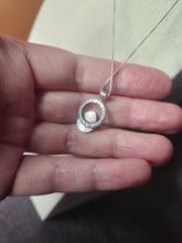 Load image into Gallery viewer, Phish - The Lizards with silver sheen ruby / pendant only, chains available separately
