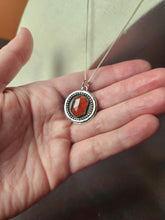 Load image into Gallery viewer, Billy Strings - In the Morning Light with rose-cut hessonite garnet
