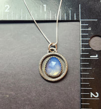 Load image into Gallery viewer, TS - Opalite with rose-cut opalite / pendant only, no chain
