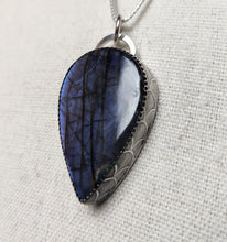 Load image into Gallery viewer, Phish - Lonely Trip with labradorite / pendant only, no chain
