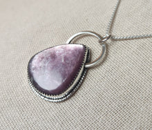 Load image into Gallery viewer, GD - Cassidy with gemmy lepidolite / pendant only, no chain
