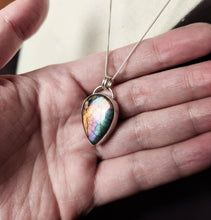 Load image into Gallery viewer, Phish - Strange Design with labradorite pendant only/no chain
