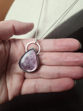 Load image into Gallery viewer, GD - Cassidy with gemmy lepidolite / pendant only, no chain
