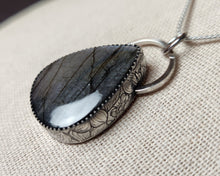 Load image into Gallery viewer, Goose - Give it Time with labradorite / pendant only, no chain
