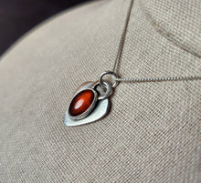 Load image into Gallery viewer, Phish - Run like an Antelope with hessonite garnet / pendant only, no chain
