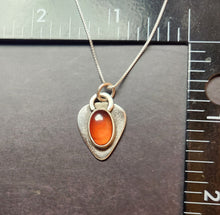 Load image into Gallery viewer, Phish - Run like an Antelope with hessonite garnet / pendant only, no chain
